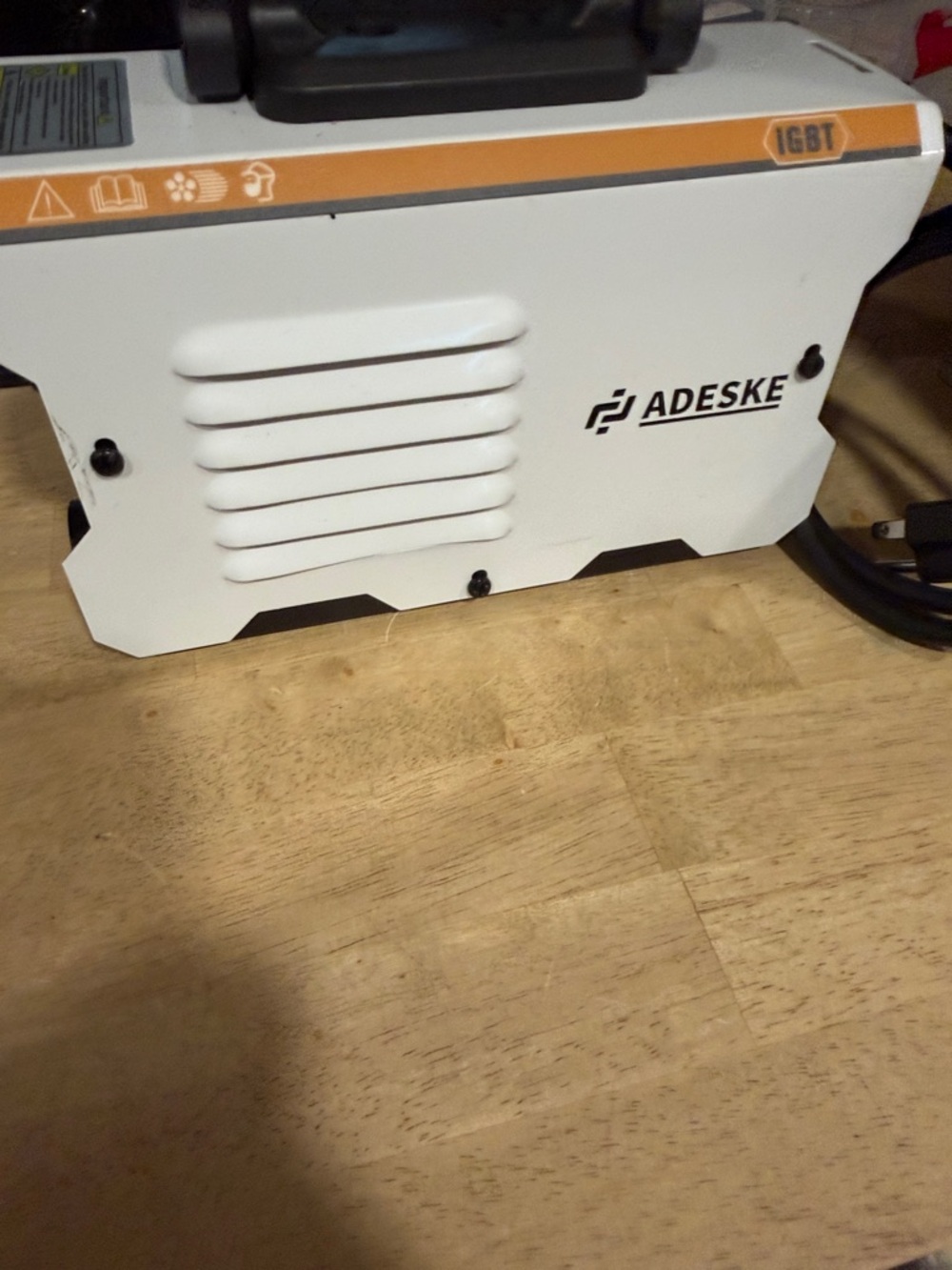 ADESKE White and Orange IGBT Device welder - Picture 4 of 7